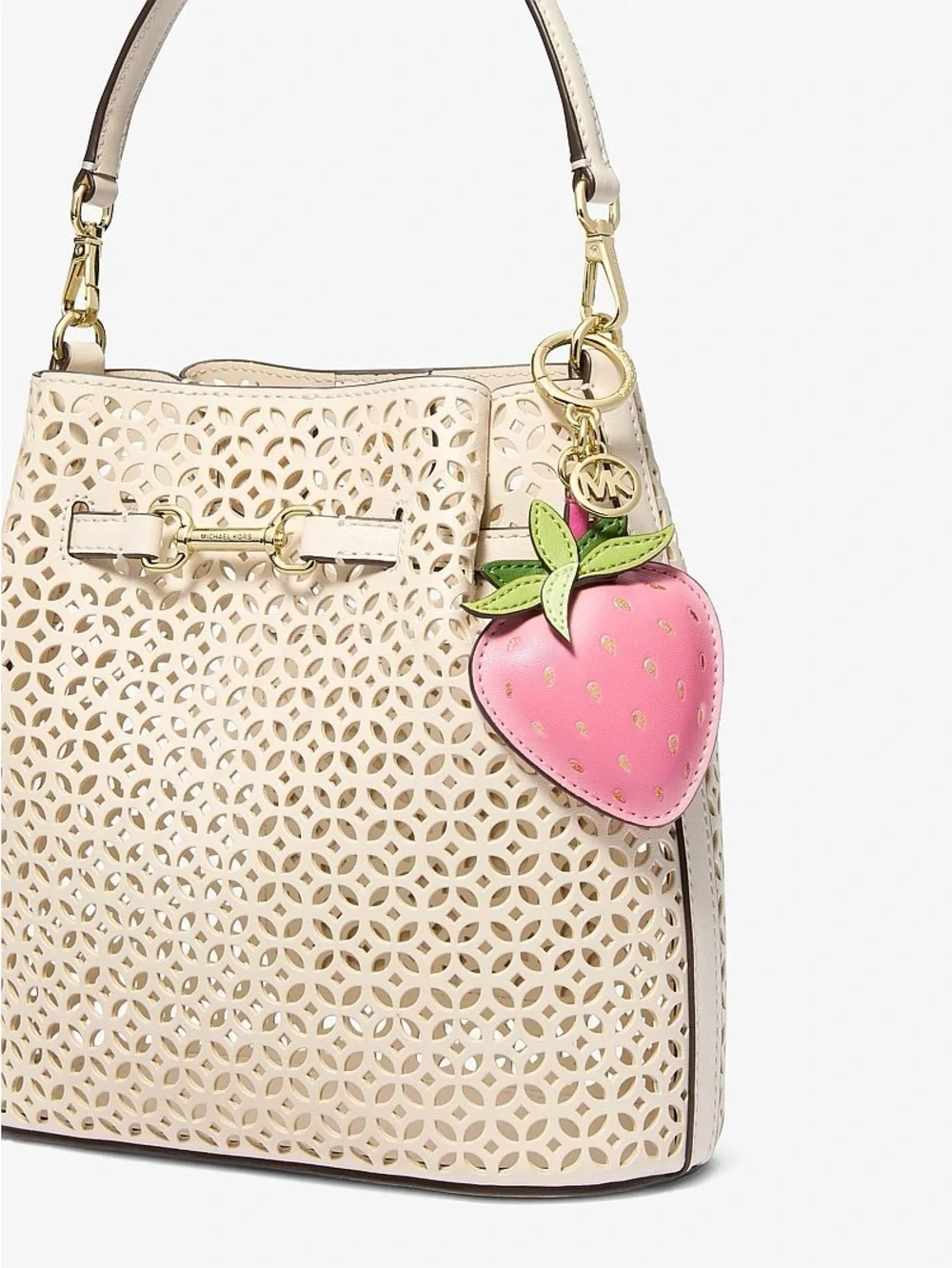 Michael Kors Strawberry Bag Charm NWT